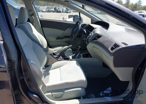 2012 Honda Civic Lx из США, поврежденный, VIN 2HGFB2E52CH514342